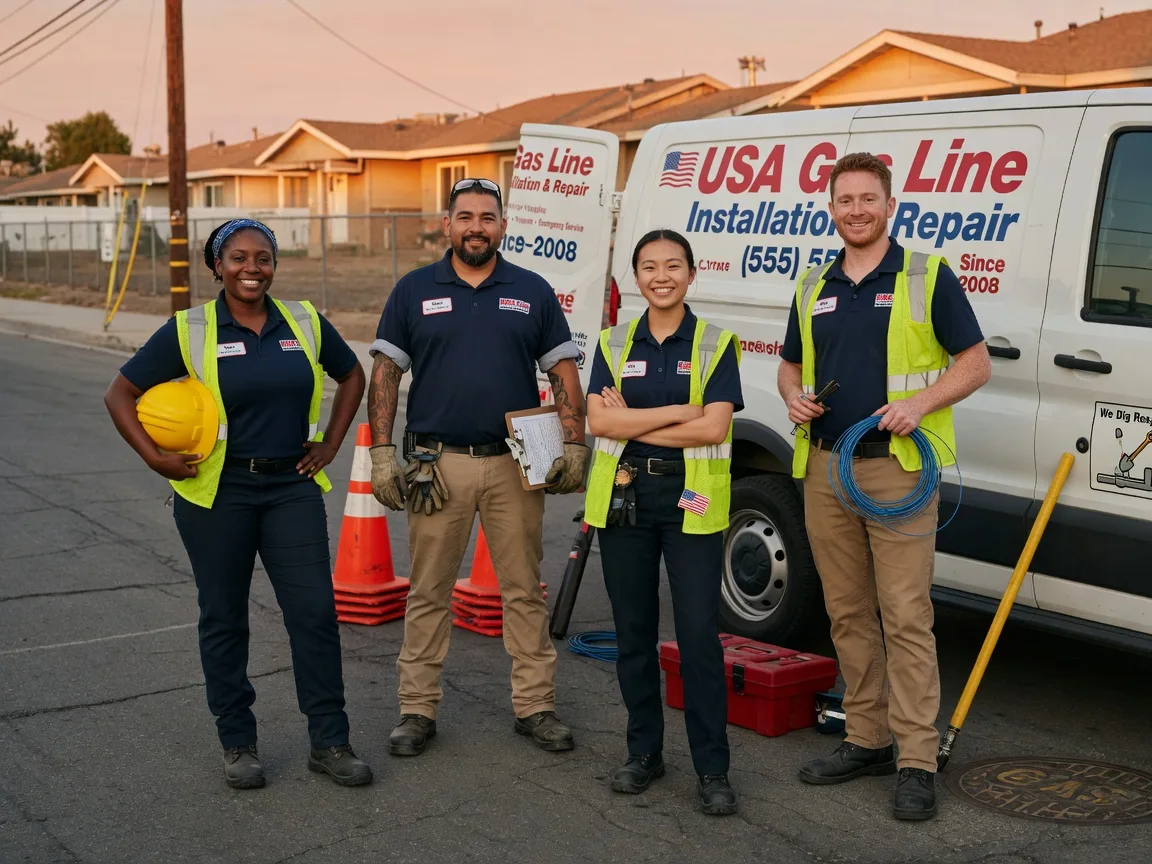 Gas Line Installation company in Aumsville, OR